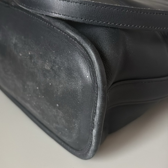 1998 Vintage COACH Tribeca Black No. 9098  Purse - Picture 7 of 16